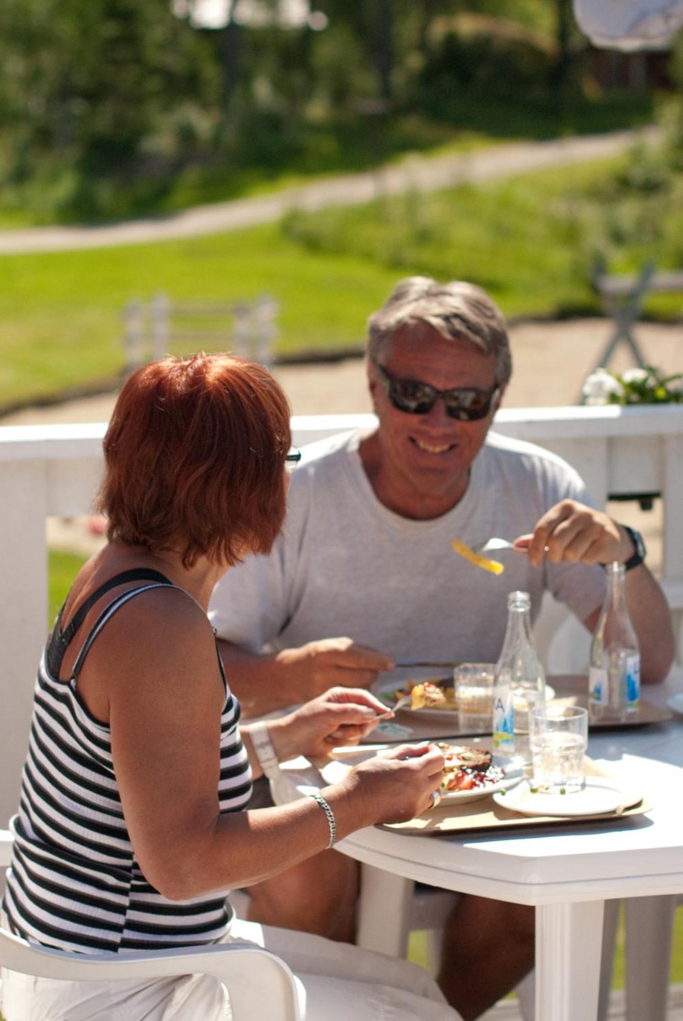 Lufta Camping & Restaurang Ånäset Exteriér fotografie